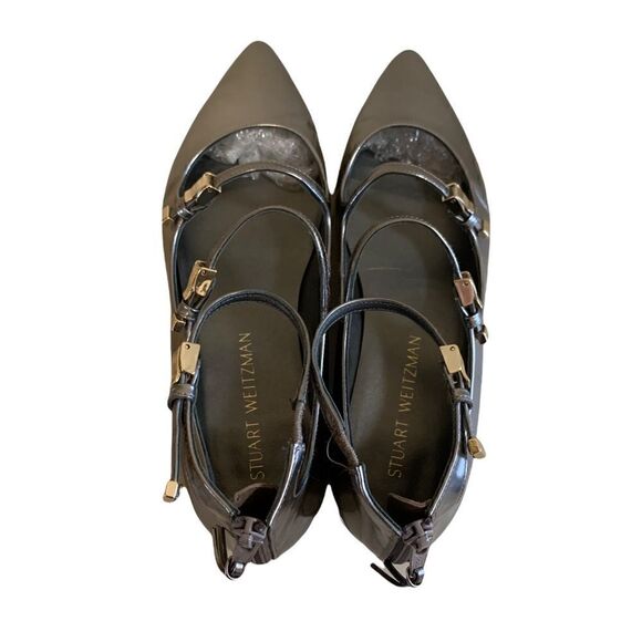 Stuart Weitzman Metallic Flats Size: EU 37.5 - Picture 8 of 12